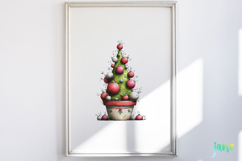 Whimsical Christmas Tree Clipart Product Image 2