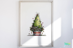 Whimsical Christmas Tree Clipart Product Image 2