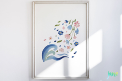 Whimsical Spring Watercolor Cliparts Product Image 2