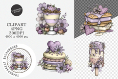 Whimsical Summer Sweet Treats Clipart Product Image 1