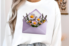 Whimsical Yellow Flowers Spring Clipart Product Image 3