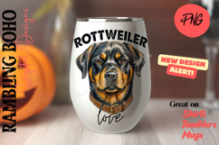 Rottweiler Love Dog Mom Puppy Sketch Product Image 3