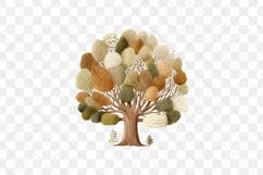 Woodland Tree Sublimation Clipart Product Image 3