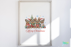 Merry Christmas Dogs Sublimation Product Image 2