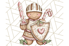 Gingerbread People Clipart, Cute Cookie PNG Illustrations Product Image 4