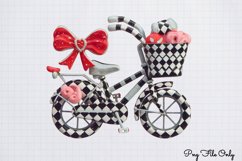 Red Black Glitter Plaid Clipart PNG Product Image 1