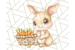 Woodland Nursery Baby Animals And Fantasy Forest PNG Clipart Product Image 4