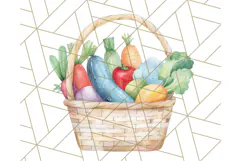 Watercolor Farm Animals PNG Clipart, Baby Nursery Decor Png Product Image 4