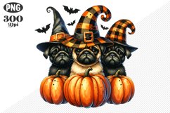 Halloween Dog Sublimation - Clipart PNG Design Product Image 1