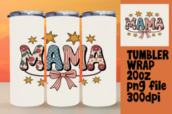 Exclusive Tumbler Design File , Mama Product Image 1