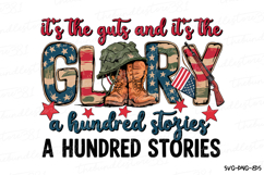 It&#039;s the guts and it&#039;s the Glory Svg | 4th of July Svg Product Image 1
