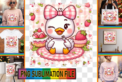 Timeless Tote Bag Gift Ideas PNG, Cute Goose Product Image 1