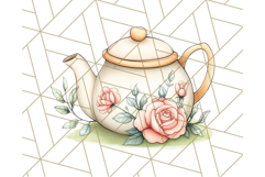Tea Time Animal Clipart PNG Woodland Forest, Cottagecore Png Product Image 4