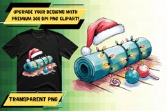 Dynamic PNG Template for Tote Bag Projects , Christmas Product Image 1