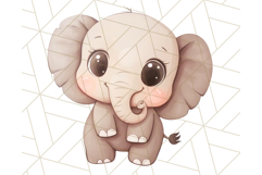 Cute Animal Clipart, Adorable Animal PNG Product Image 4