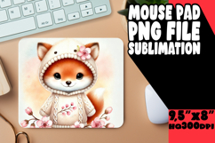 SWEET DESK PAD PLAYFUL PNG, Cute Animals Product Image 1