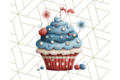 4th of July Desserts PNG Clipart, Americana Patriotic Treats Product Image 4