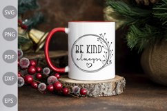 Be Kind Always - Christian Quote SVG Design Product Image 1