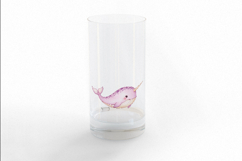 Cute Narwhal Unicorn Whale Ocean Horn PNG Summer dolphin Product Image 3