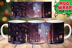 XMAS FROSTY SCENERY Sublimation 11oz 15oz Product Image 1