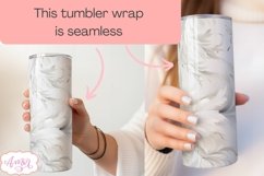 Grey 20oz tumbler PNG for sublimation | Abstract tumbler PNG Product Image 3