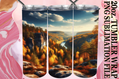 HAPPY ADVENTURES 20oz TUMBLER WRAP, Autumn Product Image 1