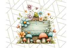 Whimsical Garden Friends Clipart PNG, Animal PNG Product Image 4