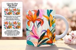 Whimsical Flower Pattern Mugs: Spring Delights Product Image 1
