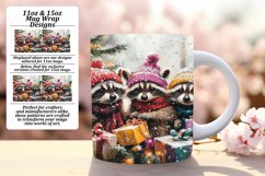 Inspiring 11oz Mug Wrap Png Design , Cute Xmas Product Image 1