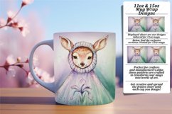 Bright 11oz Mug Wrap Png Artwork , Animals Product Image 1