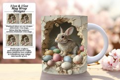 Spring Easter Hole Mug Wrap, 3D Magic Product Image 1