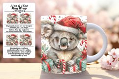 Holiday Mug Wrap Sublimation - Christmas Design Product Image 1