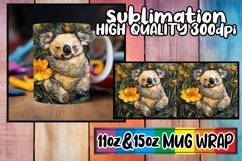 Playful afternoons 11oz 15oz sublimation wrap, Animals Product Image 1