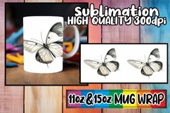 Springtime Butterfly Fantasy: Mug Delightful Design Product Image 1