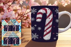 Dynamic 11oz Mug Wrap Png Template , Holiday Product Image 1