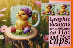 Springtime Surprises: 3D Mug Wrap Sublimation - Easter Editi Product Image 1