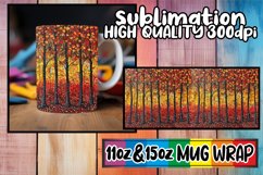 Stunning Views Mug Wrap Sublimation 11oz 15oz Product Image 1
