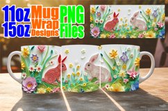 Easter 3D Mug Wrap - Happy Spring Colors Product Image 1