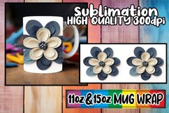 Nature Inspired 3D Mug Sublimation - 11oz/15oz Wrap Product Image 1