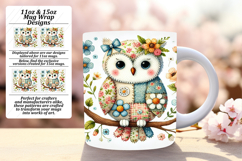 Cute 15oz Mug Wrap Png Artwork , Animals Product Image 1