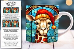 Festive Season Glass Mug Wrap: 11oz/15oz Product Image 1
