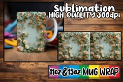 Scenic Beauty: 3D Landscape Mug Pattern Product Image 1