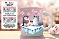Eye-Catching 15oz Mug Wrap Png , Valentines Product Image 1