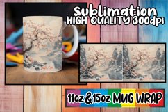 Beauty View 3D Sublimation Mug Sleeve - 15oz 11oz Product Image 1