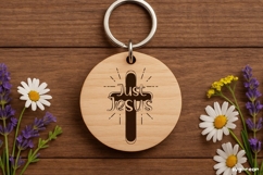 Jesus Jesus SVG Engraved | Faith SVG Product Image 1
