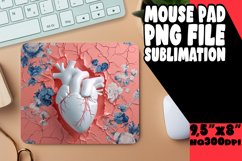 3D Heartfelt Expressions Sublimation Pad Product Image 1