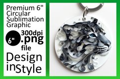 Delightful Feline Fun: 3D Sublimation Showcase Product Image 1