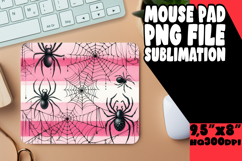 Blissful Mouse Mat Sublimation PNG, Halloween Product Image 1