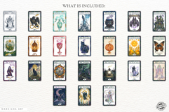 Mystical Halloween Tarot Clipart Product Image 4