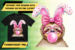 Elegant PNG Artwork for Tote Bag Prints , Cute Easter Product Image 1